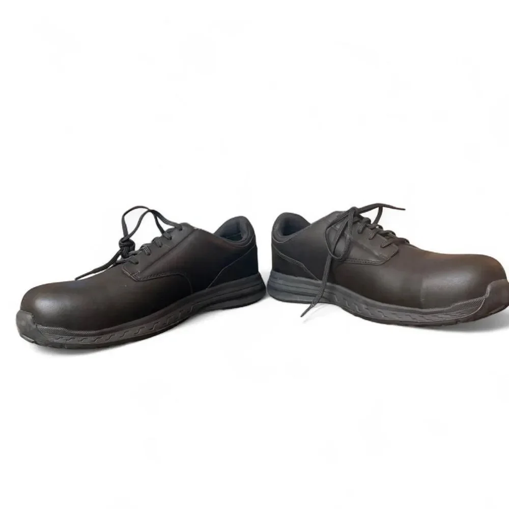 Timberland PRO Drivetrain Men’s Size 12 CompToe Work Shoes Black Anti-Fatigue